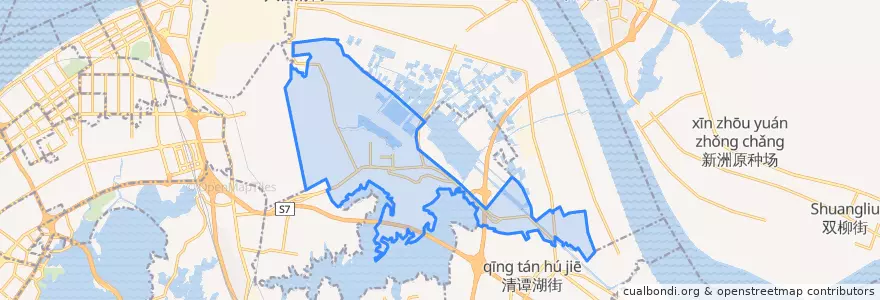 Mapa de ubicacion de 白玉山街道.