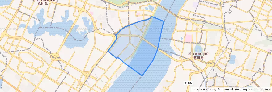Mapa de ubicacion de 鹦鹉街道.