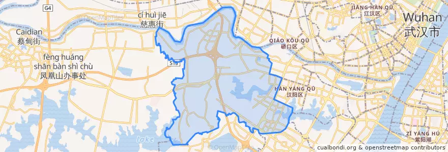 Mapa de ubicacion de 永丰街道.