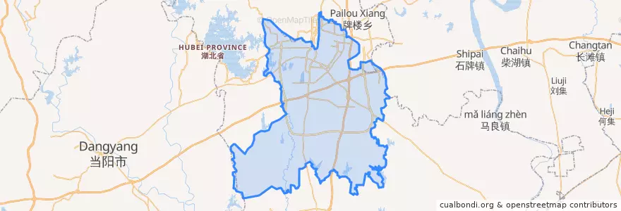 Mapa de ubicacion de Duodao District.