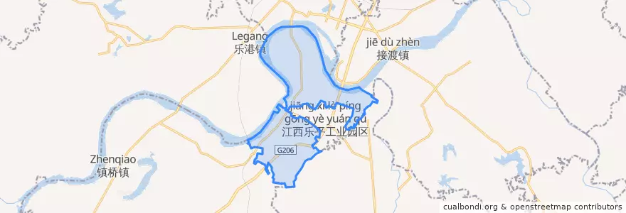 Mapa de ubicacion de 塔山街道.