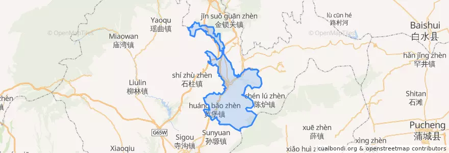 Mapa de ubicacion de 王益区 (Wangyi).