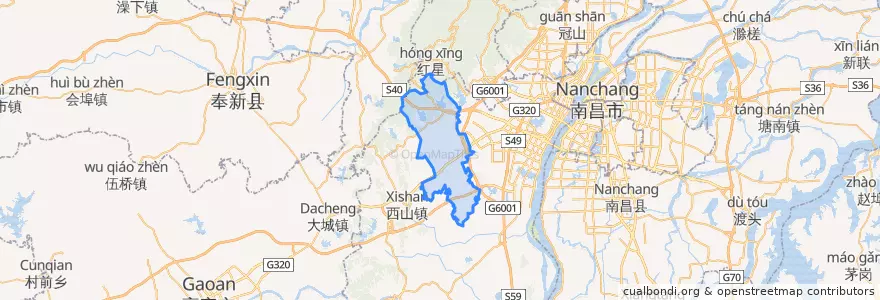 Mapa de ubicacion de 石埠镇.
