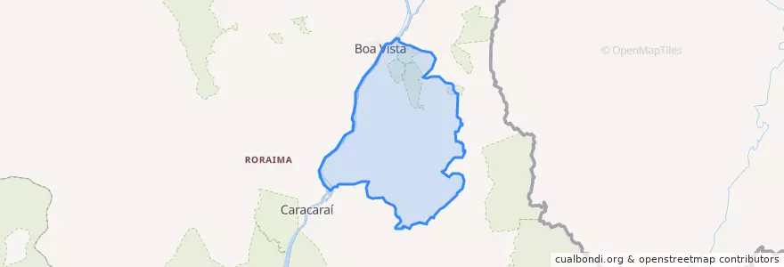 Mapa de ubicacion de Cantá.