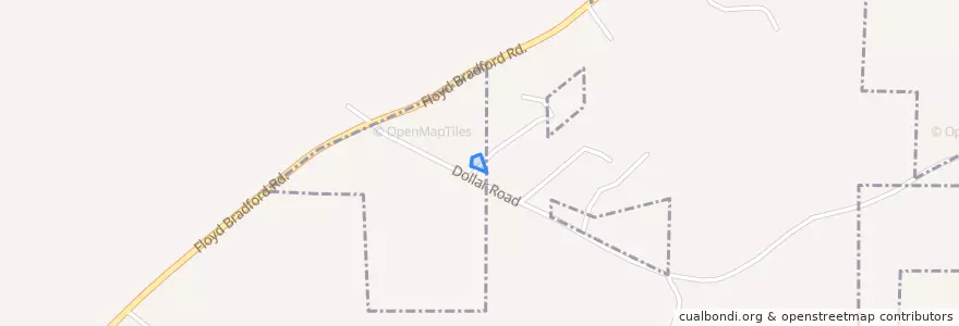 Mapa de ubicacion de Trussville.