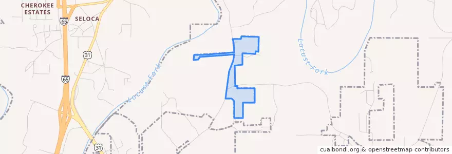 Mapa de ubicacion de Kimberly.
