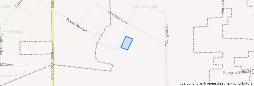Mapa de ubicacion de Fairhope.