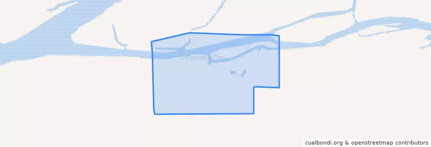 Mapa de ubicacion de Kotlik.