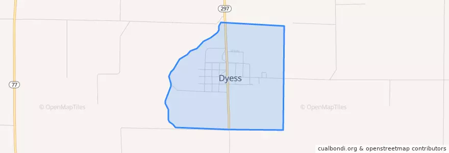 Mapa de ubicacion de Дайесс.