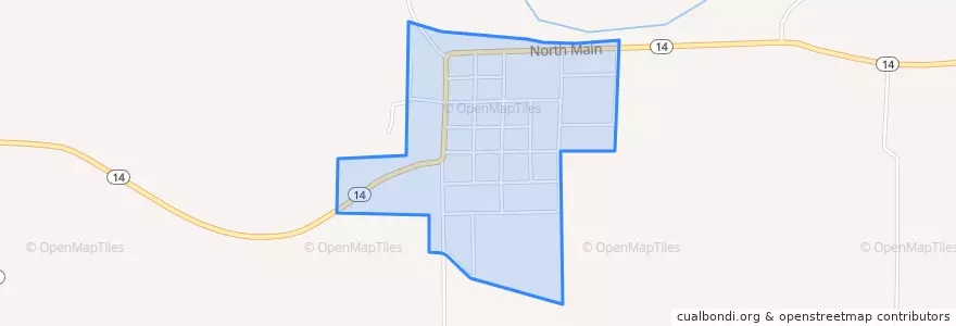 Mapa de ubicacion de Ойл-Тро.