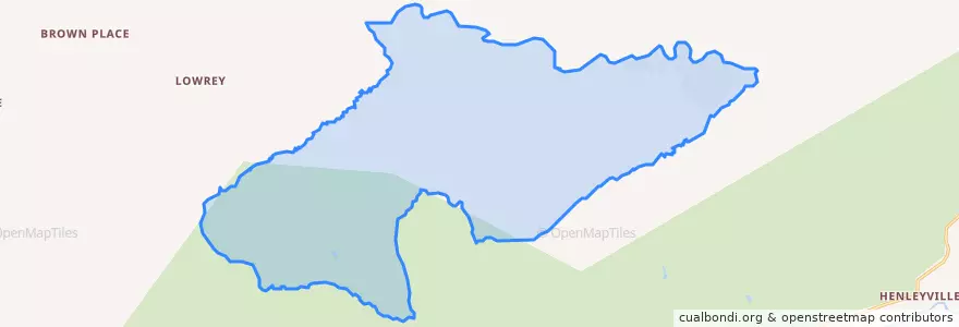 Mapa de ubicacion de Rancho Tehama Reserve.
