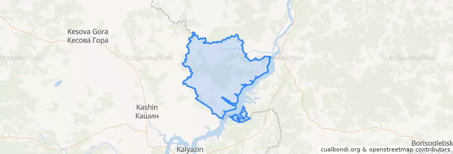 Mapa de ubicacion de Головинское сельское поселение.