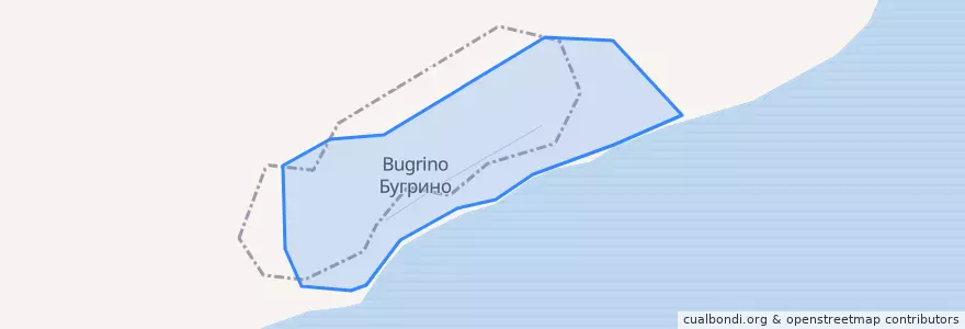Mapa de ubicacion de Колгуевский сельсовет.