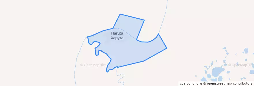 Mapa de ubicacion de Хоседа-Хардский сельсовет.