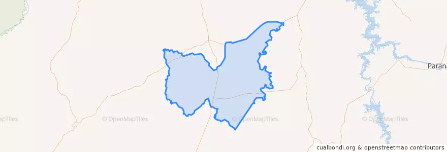 Mapa de ubicacion de Talismã.