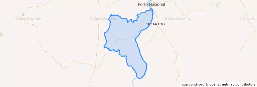 Mapa de ubicacion de Brejinho de Nazaré.