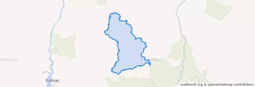 Mapa de ubicacion de Lizarda.