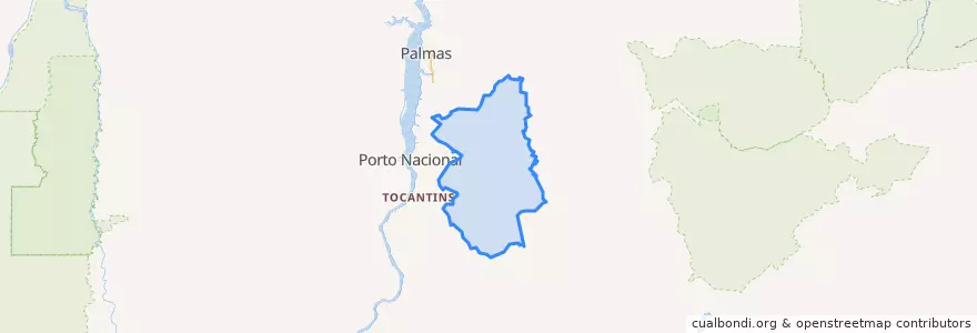 Mapa de ubicacion de Monte do Carmo.