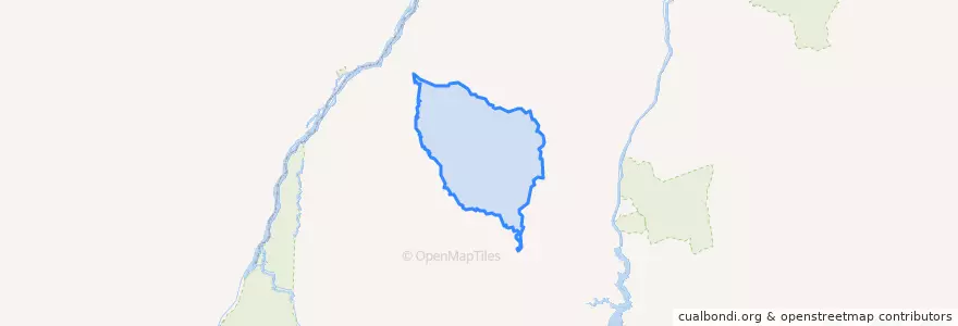 Mapa de ubicacion de Dois Irmãos do Tocantins.