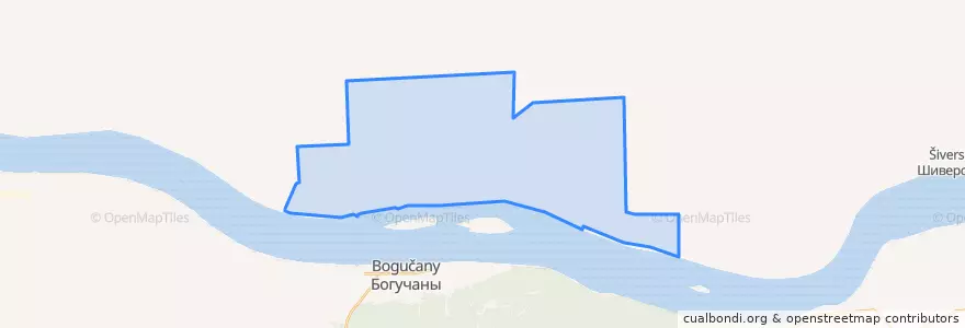 Mapa de ubicacion de Красногорьевский сельсовет.