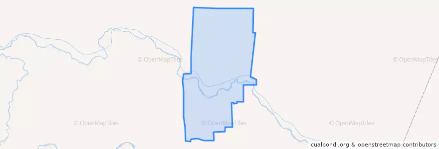 Mapa de ubicacion de Такучетский сельсовет.