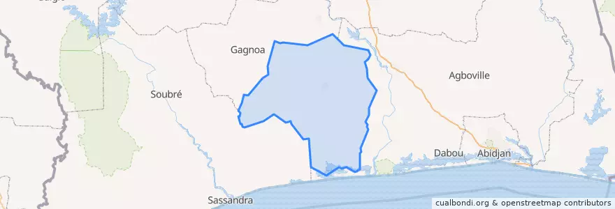Mapa de ubicacion de لوه-جيبوا.