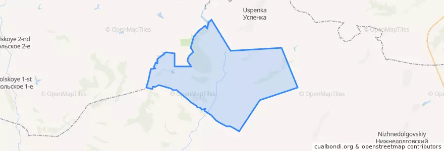 Mapa de ubicacion de Коренновское сельское поселение.