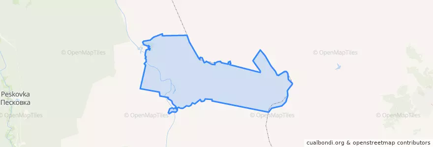 Mapa de ubicacion de Бисеровское сельское поселение.