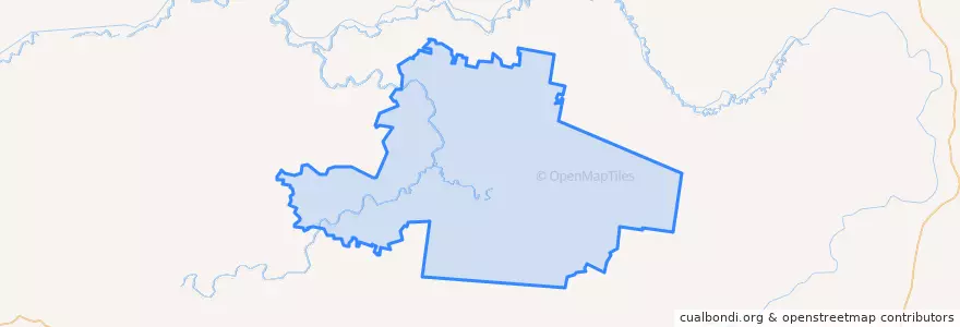 Mapa de ubicacion de Подосиновский район.