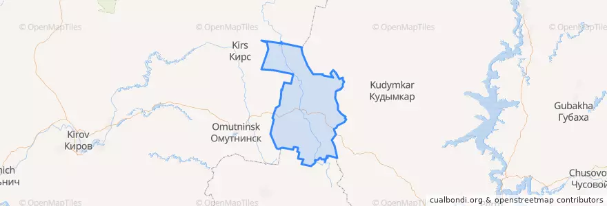 Mapa de ubicacion de アファナシエヴォ地区.
