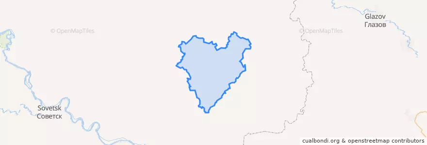 Mapa de ubicacion de Богородский муниципальный округ.