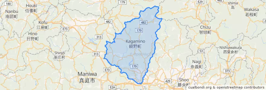 Mapa de ubicacion de 苫田郡.