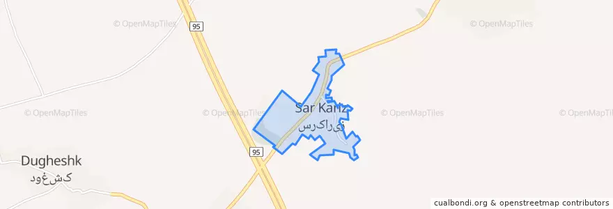 Mapa de ubicacion de طرح هادی روستا.