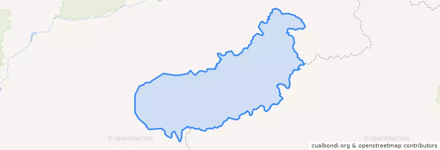 Mapa de ubicacion de Исинский сельсовет.