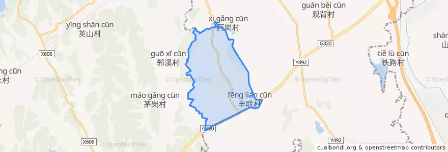 Mapa de ubicacion de 新丰垦殖场.