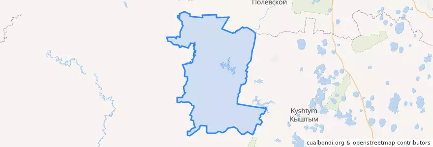 Mapa de ubicacion de Нязепетровский район.