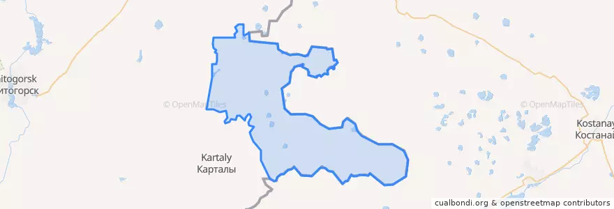Mapa de ubicacion de Варненский район.