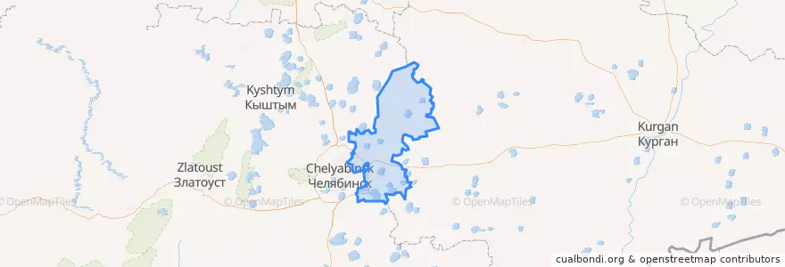 Mapa de ubicacion de クラスノアルメイスキー地区.
