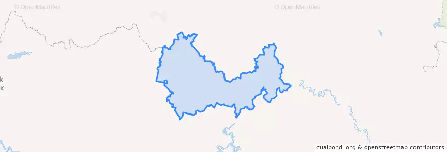 Mapa de ubicacion de Askinsky District.