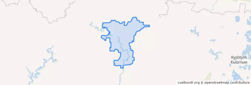 Mapa de ubicacion de Мечетлинский район.