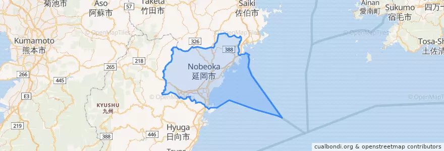 Mapa de ubicacion de 延冈市.