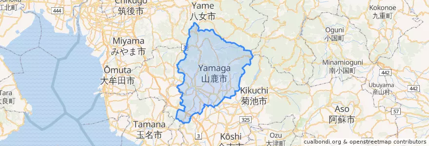Mapa de ubicacion de Ямага.