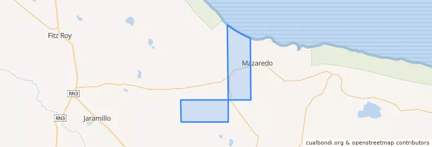 Mapa de ubicacion de Los Álamos.