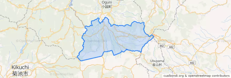 Mapa de ubicacion de Минами-Огуни.
