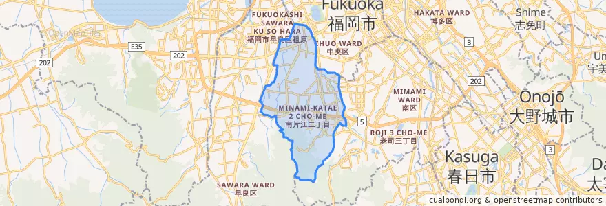 Mapa de ubicacion de 城南区.