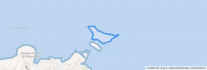 Mapa de ubicacion de Ilhéu Mole.