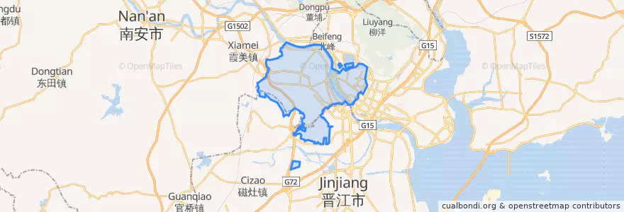 Mapa de ubicacion de 리청구.