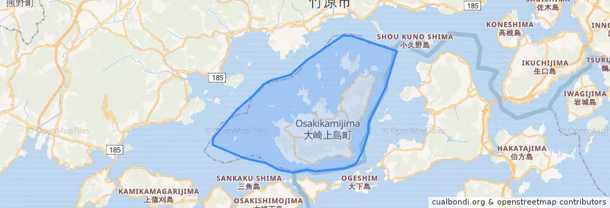 Mapa de ubicacion de 豊田郡.