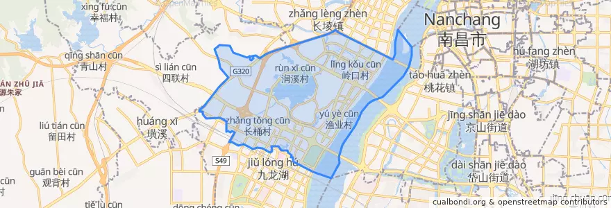 Mapa de ubicacion de 红角洲管理处.