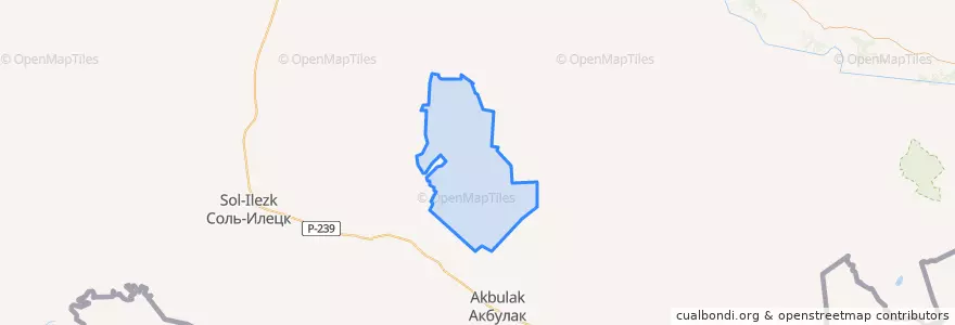 Mapa de ubicacion de Новопавловский сельсовет.